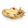 Heart Cutting/Cheese Board w/ Wine & Cheese Tools